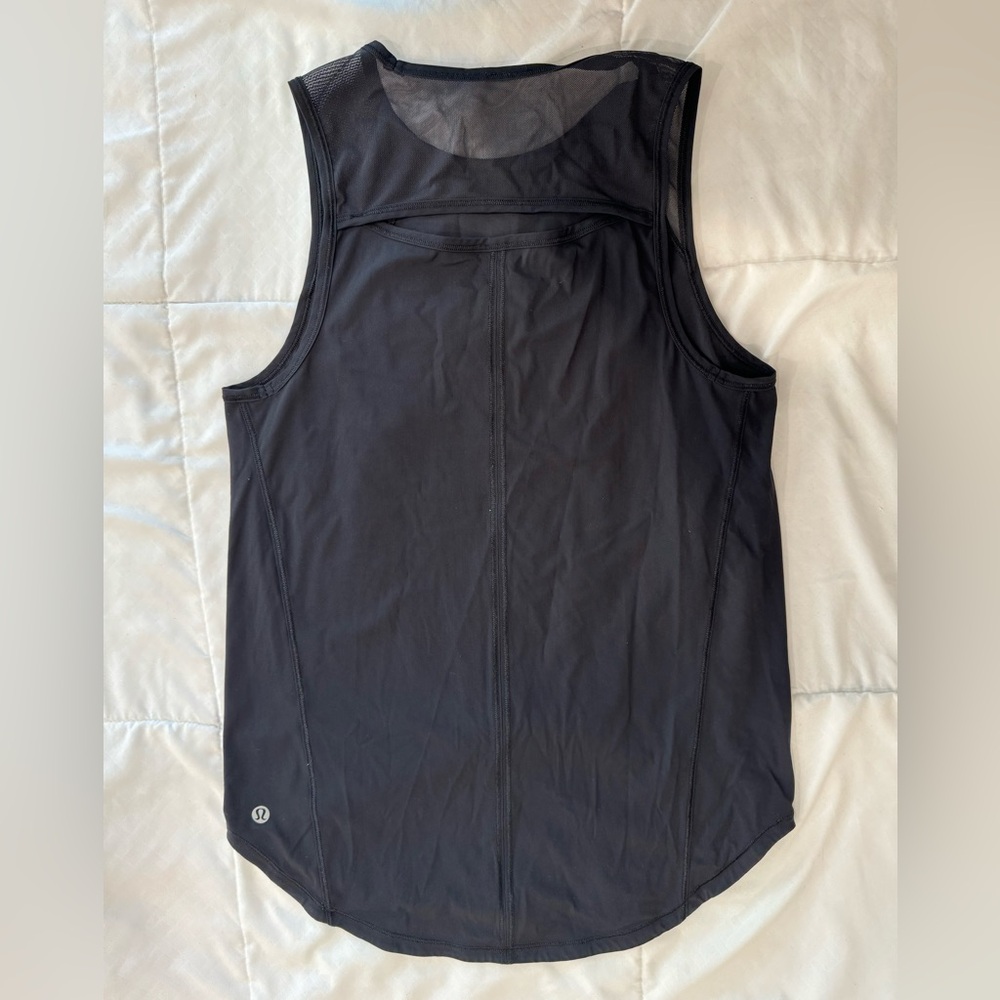 Lululemon Athletic Top with Sheer Detail